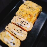 幼児食やお弁当に♪ひじき入りしっとり卵焼き